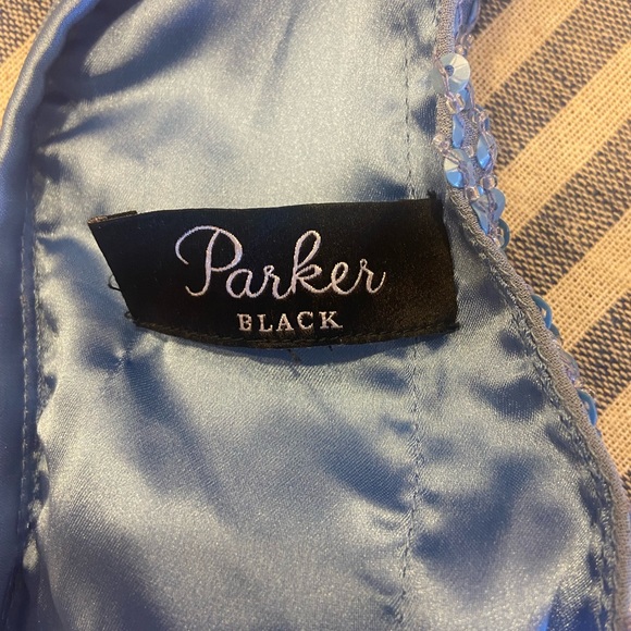 Parker Black Revolve Long Gown Dress Marceline Sequin Dress in Blue Size Medium - Picture 9 of 9